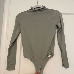 Skims Long Sleeve Bodysuit in Sage